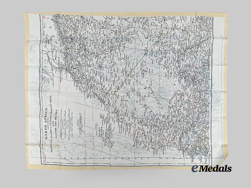 united_kingdom._a_second_war_r_a_f_ministry_k3/_h2_silk_escape_map_of_spain_and_north_africa_e_medals__g_b8473_3
