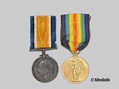 United Kingdom. A First War Pair to J.S. Hatter, Royal Navy