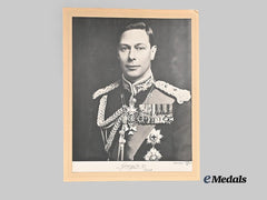 United Kingdom. A Portrait of King George VI