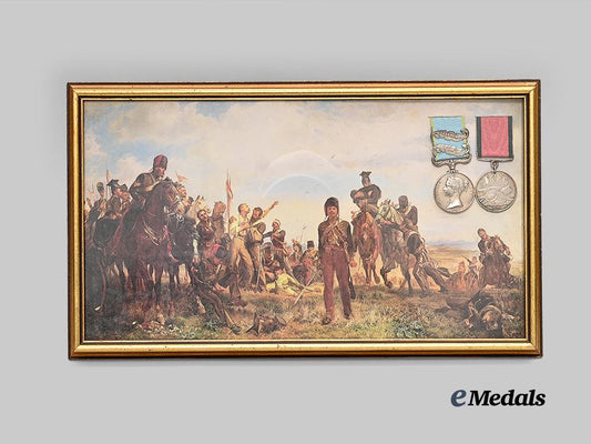 united_kingdom._a_framed_crimea_pair_to_private_william_blake,4th_light_dragoons_e_medals__g_b8499_4
