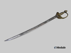 United Kingdom. An English 1751 Pattern Infantry Hanger, Surrey Militia