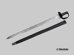 United Kingdom. A Pattern 1804 Royal Navy "Double Disk" Cutlass, by W.Cotley