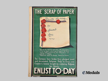united_kingdom."_the_scrap_of_paper"_recruitment_poster1914_e_medals__g_b8590_2