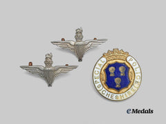 United Kingdom. A Pair of Parachute Regiment Collar Badges