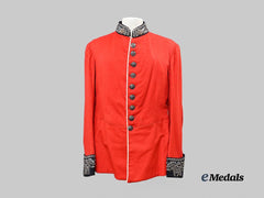 United Kingdom. An East Lancashire Regiment Scarlet Officer's Dress Tunic, c.1881