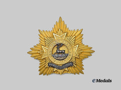 United Kingdom. A Bedfordshire Regiment Helmet Plate
