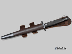 United Kingdom. A Fairbairn-Sykes Fighting Knife, Second Pattern, by Wilkinson Sword