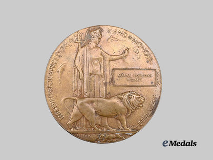 united_kingdom._a_memorial_plaque,_gunner_willott,_royal_garrison_artillery248th_siege_bty._e_medals__g_b8709_2
