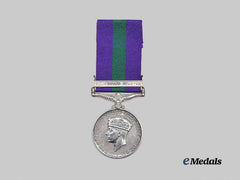 United Kingdom. A General Service Medal,  Arab Legion