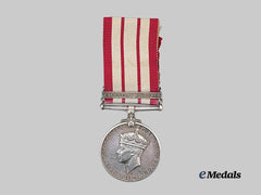 United Kingdom. A Naval General Service Medal, Palestine 1936