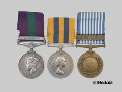 United Kingdom. A Malaya & Korean Campaign Medal Group