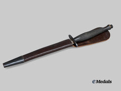 United Kingdom. A Fairbairn-Sykes Fighting Knife, First Pattern, by Wilkinson Sword