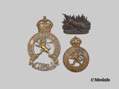 United Kingdom. A Lot of Three South Africa Badges