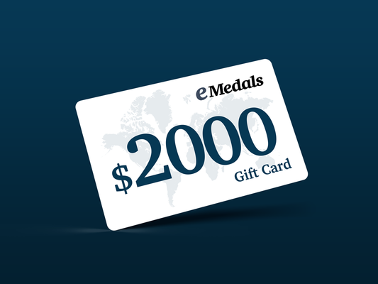 eMedals Gift Card - $2000