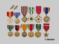 United States. A Second War and Vietnam War Group to Col. Woodford Tanner Moseley, Second Chemical Mortar Battalion, and Chemical Advisor to First ROK Army in Korea