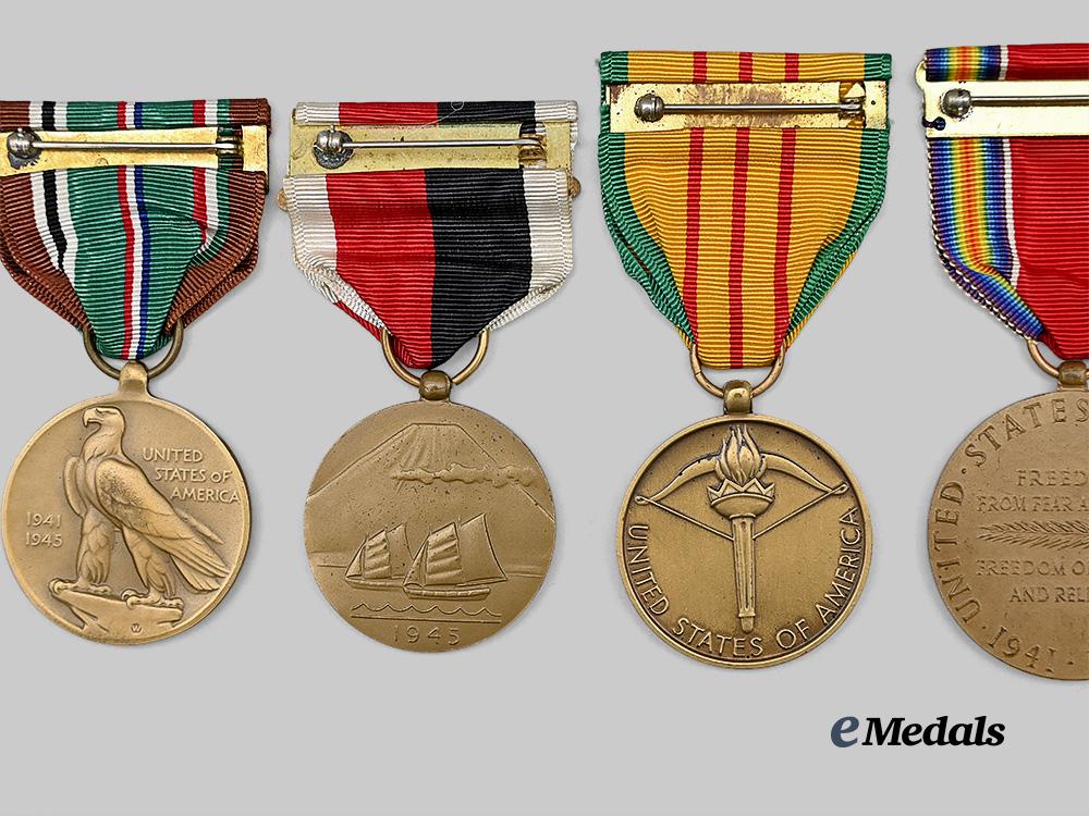 united_states._a_second_war_and_vietnam_war_group_to_col._woodford_tanner_moseley,_second_chemical_mortar_battalion,_and_chemical_advisor_to_first_r_o_k_army_in_korea_e_medals__m0041-344_9
