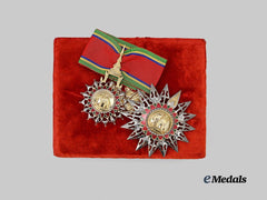Thailand, Kingdom. An Order of the White Elephant, Grand Commander Set