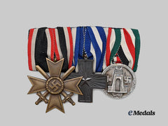 Germany, Wehrmacht. A Medal Bar for Afrikakorps Service