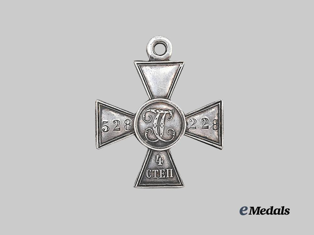russia,_imperial._a_st._george_cross,_i_v_class,_to_bombardier_pokhilenko,1st_siberian_mountain_artillery_battalion_e_medals__m0332-104_2