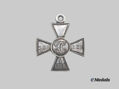 russia,_imperial._a_st._george_cross,_i_v_class,_to_bombardier_pokhilenko,1st_siberian_mountain_artillery_battalion_e_medals__m0332-104_2