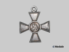 Russia, Imperial. A St. George Cross, IV Class, to Bombardier Pokhilenko, 1st Siberian Mountain Artillery Battalion