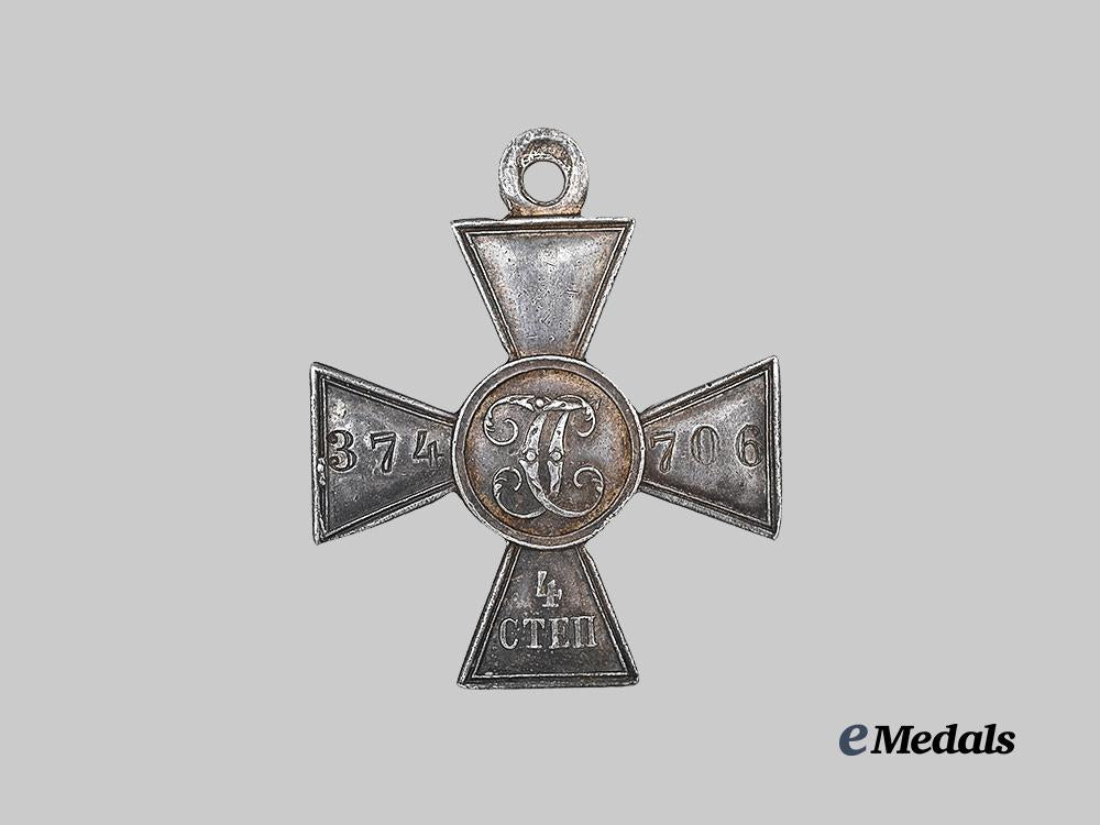 russia,_imperial._a_st._george_cross,_i_v_class,_to_corporal_tsekhansky,121st_infantry_e_medals__m0332-106_2