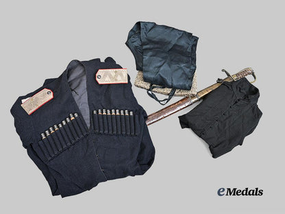 russia,_imperial._a_cossack_guards_regiment_officer’s_uniform,_with_sword_e_medals__m0367-75_1