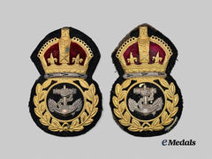 Canada, Commonwealth. Two Royal Canadian Naval Chief Petty Officers Badge