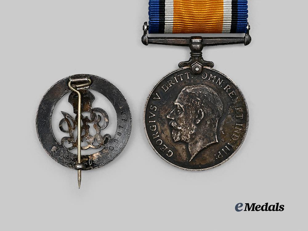 canada,_c_e_f._a_british_war_medal_to_herbert_swartz,1st_canadian_infantry_e_medals__m0385-602_5
