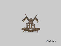 United Kingdom. A Rare Boer War Her Majesty's Reserve Regiment of Lancers Collar Badge c. 1900-1901