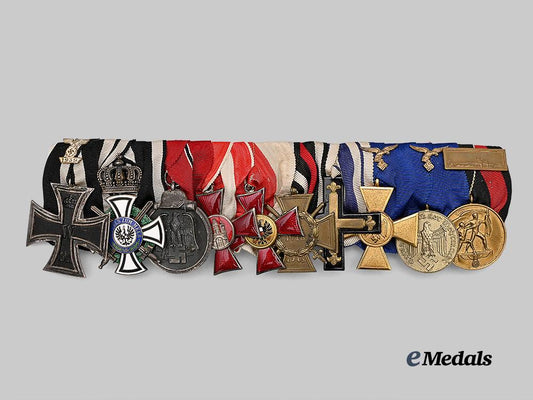 germany,_wehrmacht._a_medal_and_order_bar_for_world_war_and_freikorps_service_e_medals__m0432-198_2