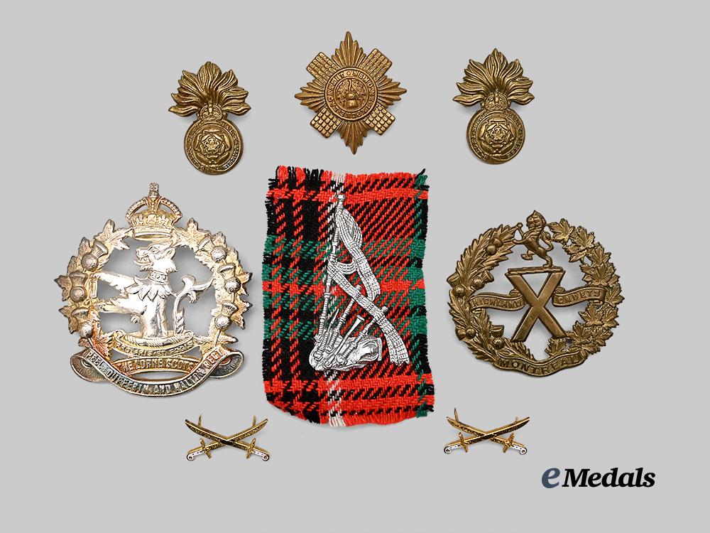 canada,_commonwealth._a_lot_of_mixed_lot_of_badges_e_medals__m0432-256_2