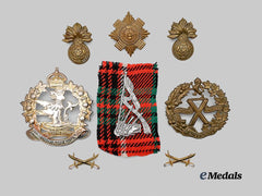 Canada, Commonwealth. A Lot of Mixed Lot of Badges