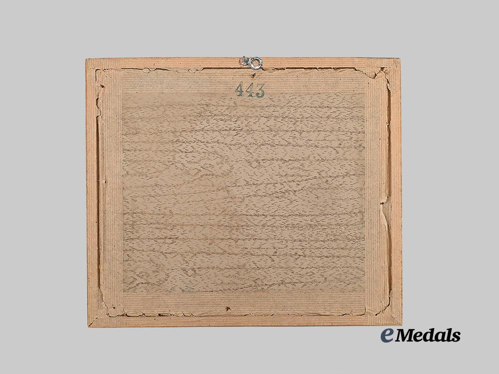 united_states._a_framed_military_academy_graduation_diploma,_to_cadet(later_colonel)_henry_h._arnold,_jr._e_medals__m0432-35_4