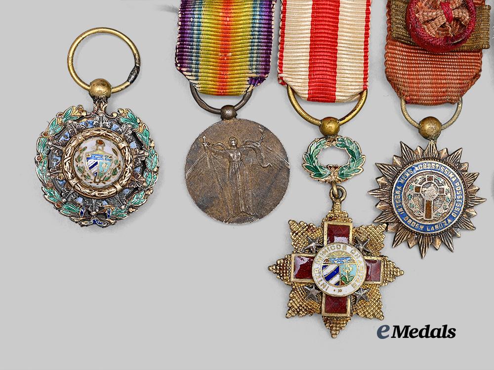 cuba,_republic._a_five_piece_miniature_medal_bar_e_medals__m0440-19_3