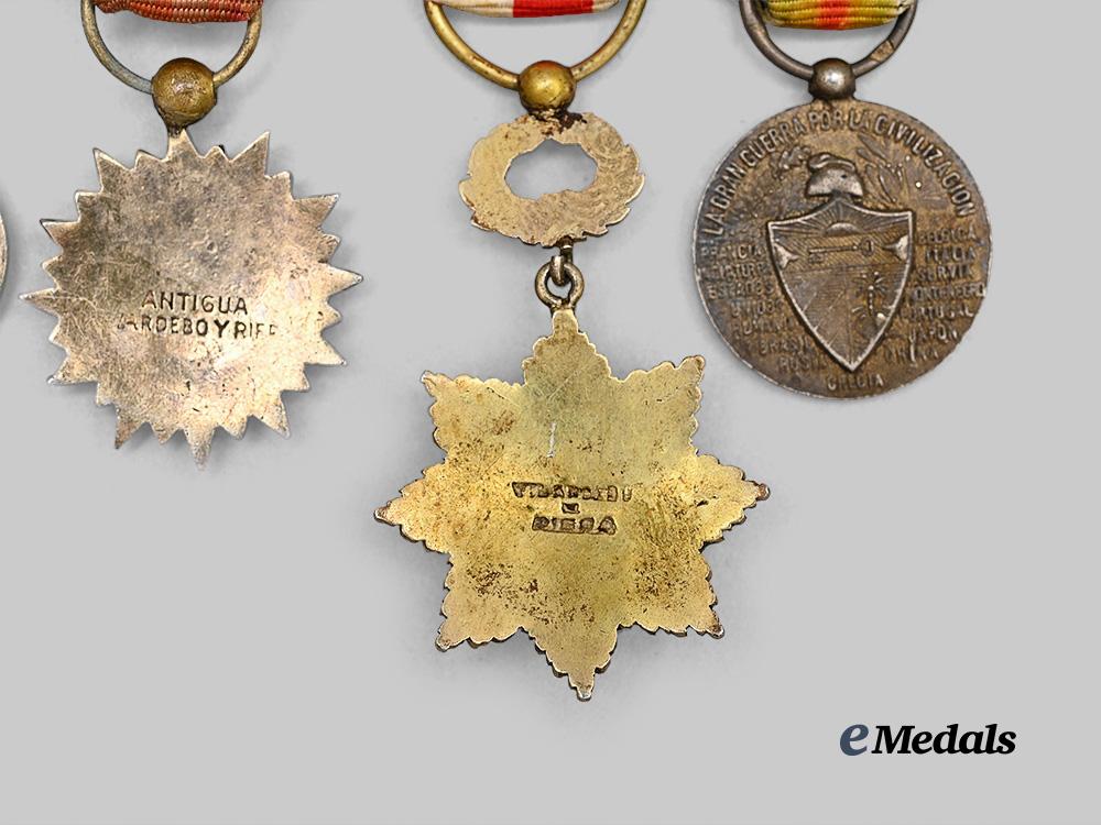 cuba,_republic._a_five_piece_miniature_medal_bar_e_medals__m0440-19_6