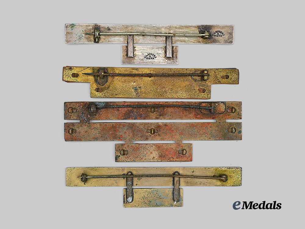 cuba,_republic._a_group_of_four_military_ribbon_bars_e_medals__m0440-1_3