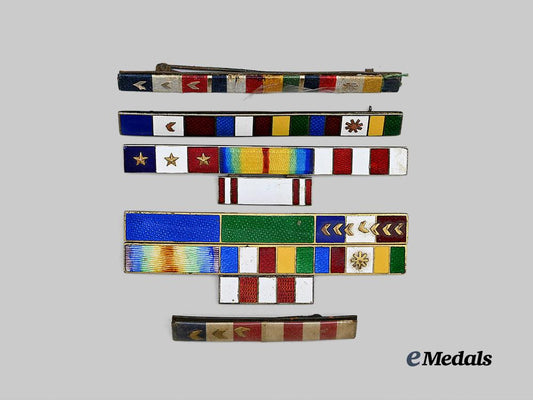 cuba,_republic._a_group_of_five_military_ribbon_bars_e_medals__m0440-7_2