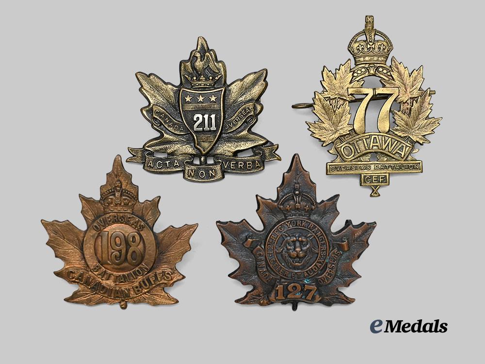 canada,_c_e_f._a_lot_of_four_cap_badges_e_medals__m0473-23_2