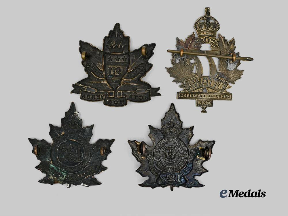canada,_c_e_f._a_lot_of_four_cap_badges_e_medals__m0473-23_3