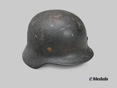Germany, Wehrmacht. An M35 Stahlhelm, Refurbished Example