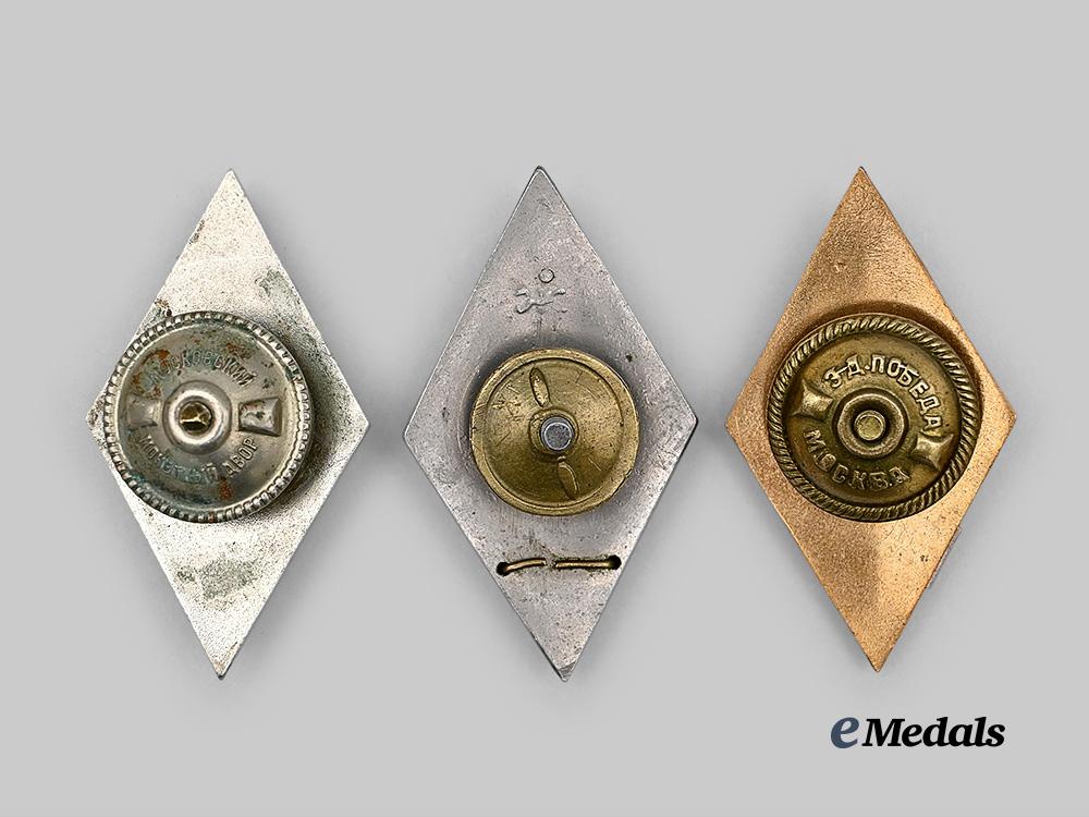 russia,_soviet_union._a_lot_of_military_academy_graduation_badges_e_medals__m0579-13_3