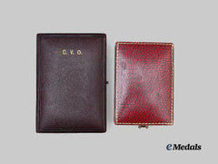 Europe. A Pair of Order  & Decoration Cases of Issue