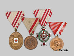 Austria, Imperial. A Lot of Four Decorations