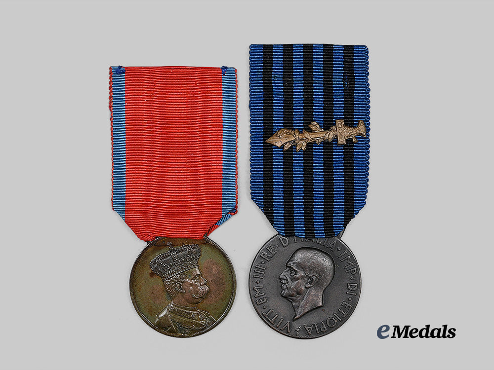 italy,_kingdom._an_africa_campaigns_medal_and_commemorative_africa_campaign_medal_e_medals__m0625-166_2