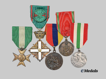 italy,_kingdom;_republic._a_lot_of_five_italian_decorations_e_medals__m0625-174_5