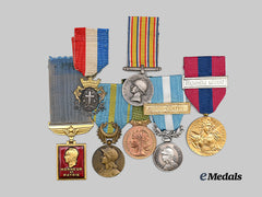 France, Republic. A Lot of Seven French Decorations