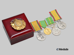 International. A Lot of Asian Medals