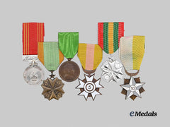 Libya, Zaire, Zimbabwe. A Lot of Six African Medals