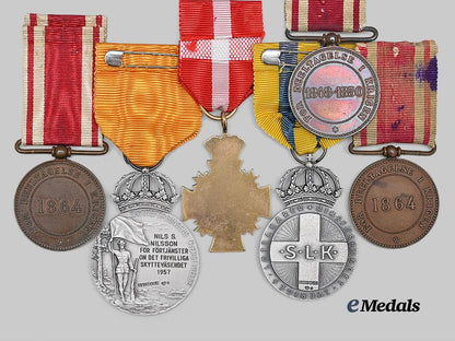sweden,_denmark._a_lot_of_six_decorations_e_medals__m0625-215_5